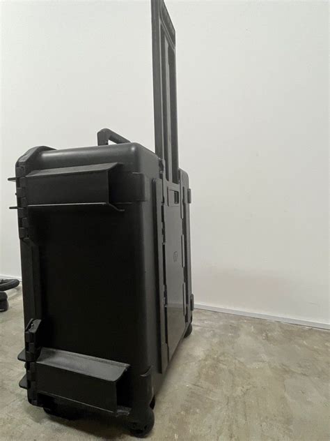 ruggedized titanium casing of black box undergoing fire testing
