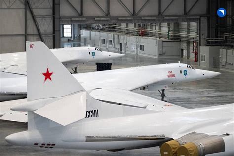 Russian aerospace engineers working inside military aircraft production facility