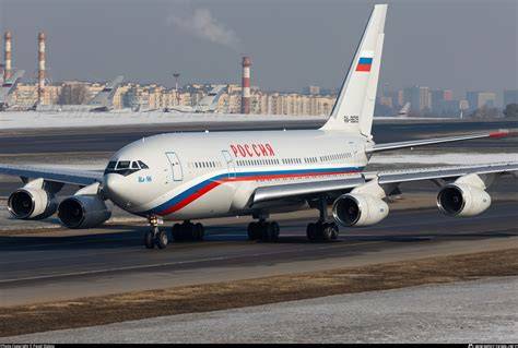 Russian aviation industry Ilyushin Il-96 production facility