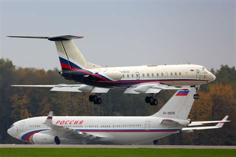 Russian Ilyushin Il-96 presidential aircraft with Kremlin livery