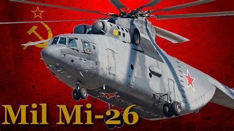Russian military personnel boarding Mil Mi-26 for deployment in mountainous region
