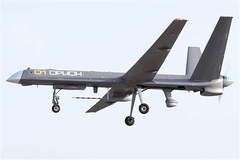 Russian Orion drone armed and deployed near Syrian conflict zone