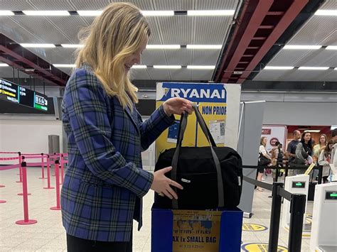 Ryanair boarding pass and paid priority baggage service at European airport