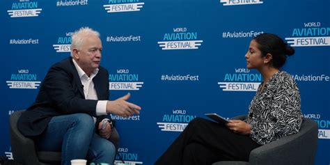 ryanair ceo eddie wilson speaking at aviation summit