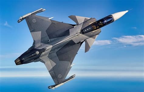 Saab JAS 39 Gripen E Arctic Canadian fighter deployment northern runway