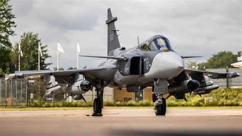 Saab JAS 39E/F Gripen takeoff