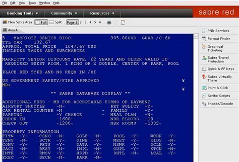 Sabre GDS Interface