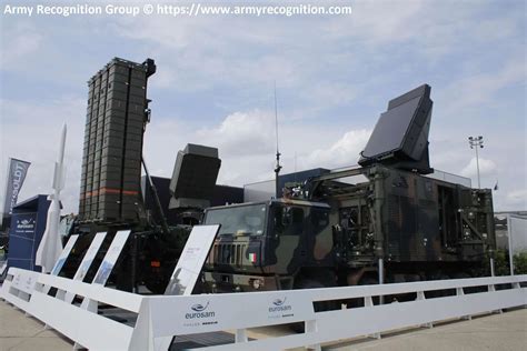 SAMP/T NG battery with ASTER 30 launchers deployed in field environment