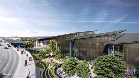 San Antonio International Airport Terminal C construction rendering