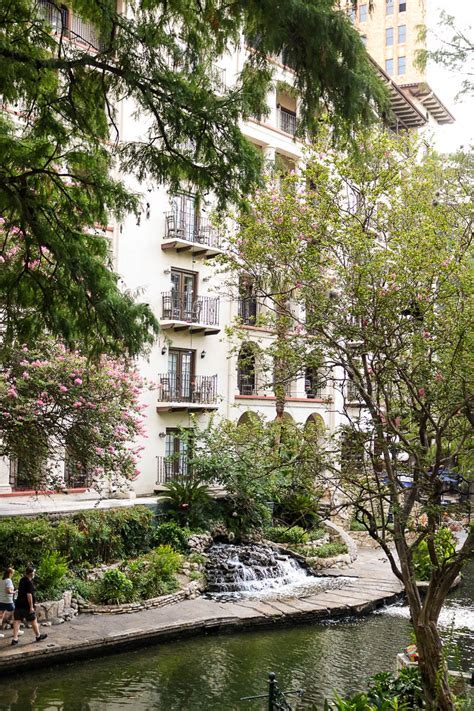 San Antonio River Walk with historic architecture