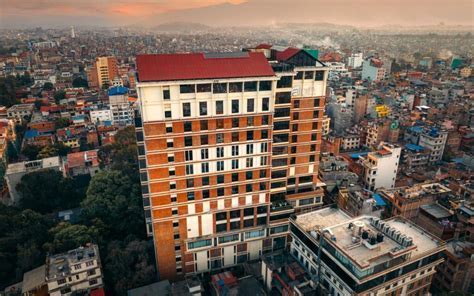 sarovar and louvre hotels executives at royal tulip kathmandu inauguration ceremony