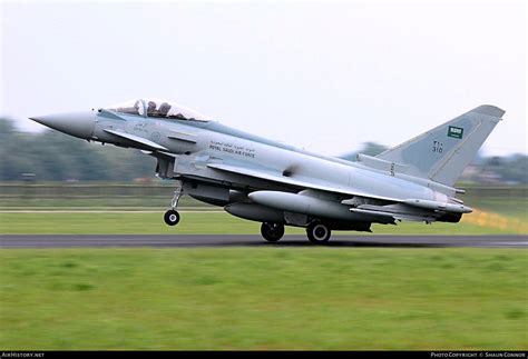 Saudi Arabian Air Force Eurofighter Typhoon on display at Riyadh Air Base
