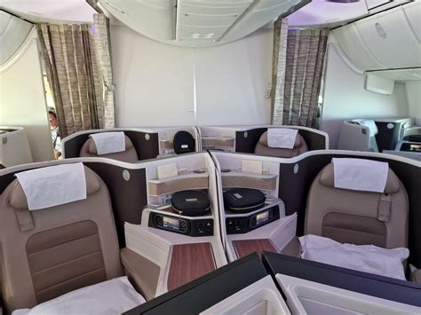 Saudia Boeing 787 Dreamliner cabin interior business class
