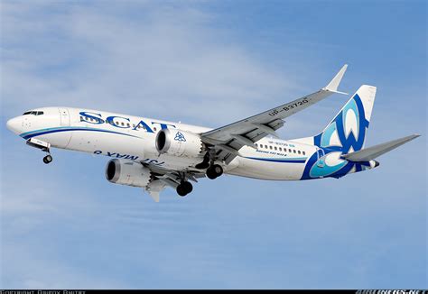 SCAT Airlines Boeing 737 MAX 8 at Phu Quoc International Airport
