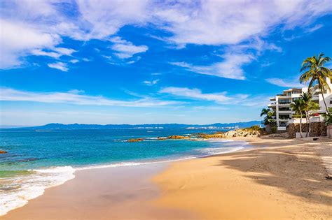 scenic beach in Puerto Vallarta