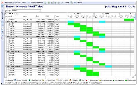 schedule master web interface