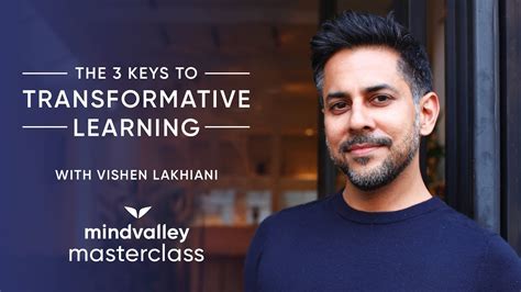 Screenshot of a Mindvalley free masterclass with Vishen Lakhiani