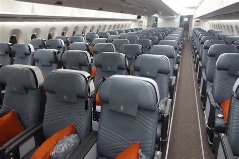 Singapore Airlines A350-900ULR premium cabin designed for nonstop Singapore New York flights