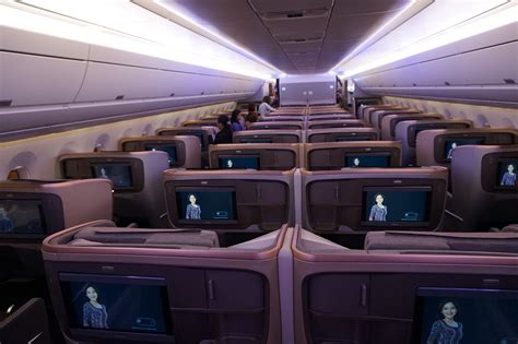 Singapore Airlines Airbus A350-900ULR cabin interior
