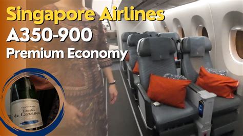 Singapore Airlines Airbus A350-900ULR premium economy KrisWorld porcelain dining Singapore