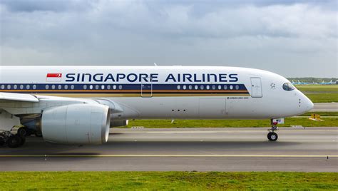 Singapore Airlines Airbus A350 Los Angeles airport long haul departure