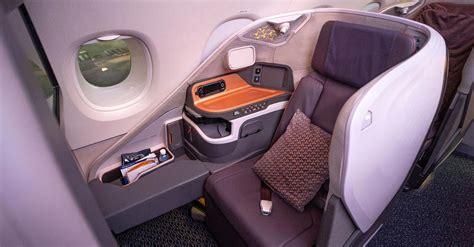 Singapore Airlines Airbus A380 business class long haul flight