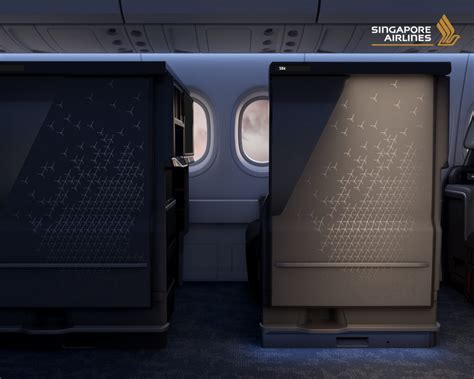 Singapore Airlines new generation business class wide seat