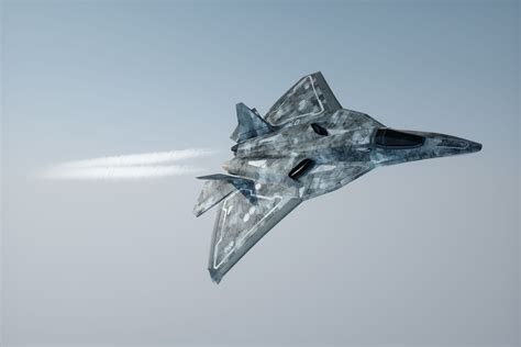 Sixth-generation fighter concept inspired by the F-22N project