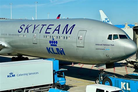 skyteam alliance signage at amsterdam schiphol international terminal