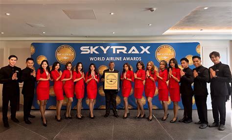 Skytrax award ceremony honoring AirAsia for Best Low-Cost Airline title