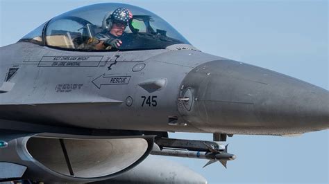 South Korea F-16v taking off
