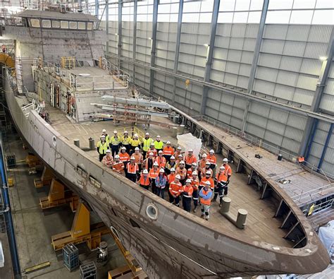 South Korean modular shipbuilding techniques being demonstrated in U.S. facility