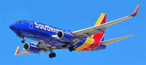 southwest aircraft lineup across 10 major airports