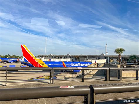 Southwest Airlines boarding process at airport gate
