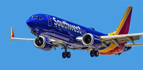 Southwest Airlines Boeing 737 MAX 8 departing San Diego International Airport