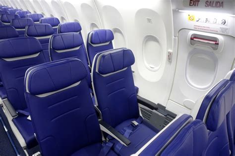 Southwest Airlines Boeing 737 MAX 8 economy cabin interior