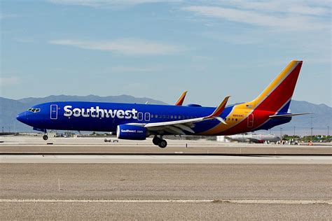 southwest airlines boeing 737 taxiing at pittsburgh international airport