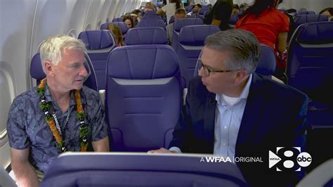Southwest Airlines CEO addressing press conference about new seating plan