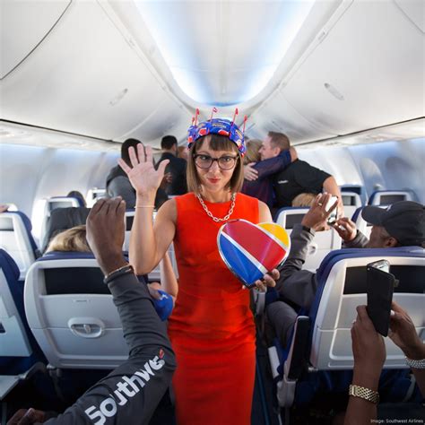 Southwest Airlines flight attendants celebrating contract ratification in Dallas headquarters