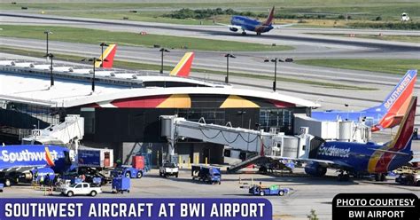Southwest Airlines passengers connecting through Baltimore airport terminal operations