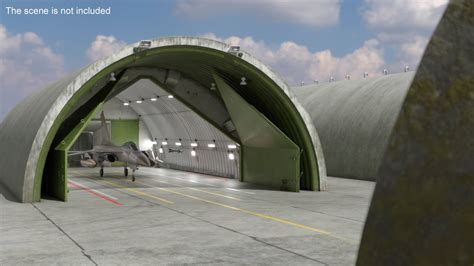 Soviet-era Sukhoi fighter parked inside hardened aircraft shelter