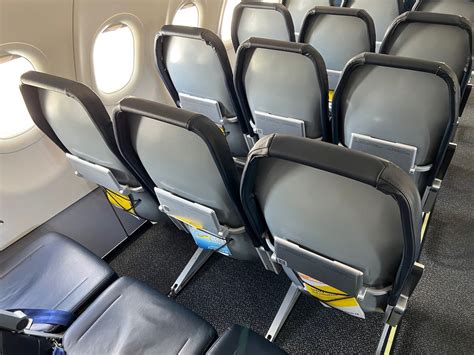 Spirit Airlines cabin interior with passengers during 2025 relaunch flight