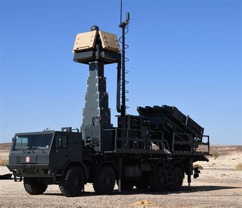SPYDER mobile defense system in action with radar