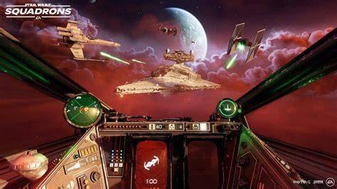 star wars squadrons xbox one dogfight cockpit view