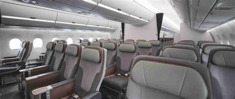 Starlux Airbus A350 premium cabin and Taipei skyline