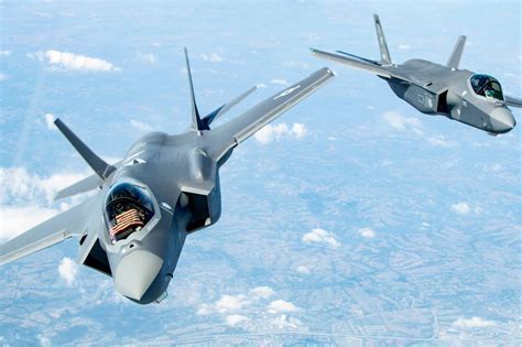 Stockpile of grounded F-35 parts in a DoD depot awaiting repairs, 2023