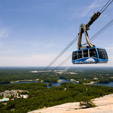 Stone Mountain Park panoramic view from summit