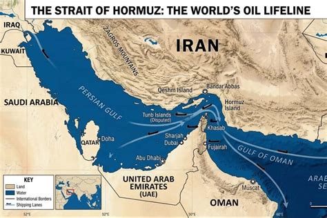 Strait of Hormuz shipping route