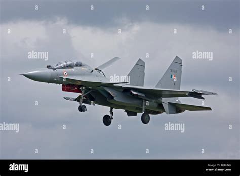 Su-30MKI at an Indian Air Force base, ready for deployment