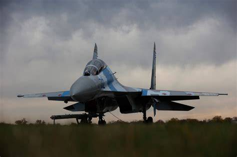 Sukhoi Su-27 Flanker Russian air superiority fighter aircraft